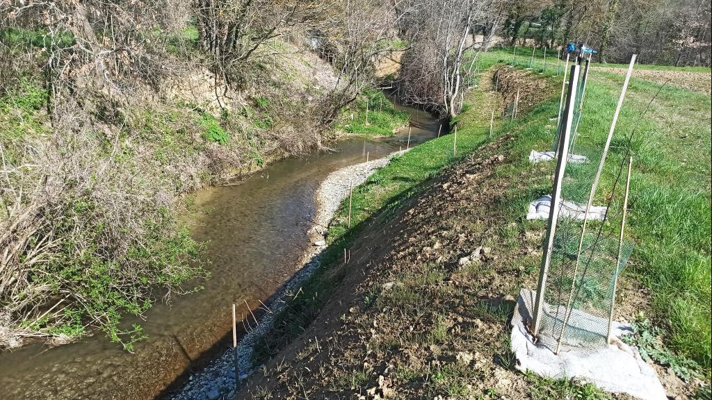 Vendinelle après travaux de renaturation en 2024