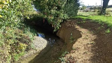 Photo du Peyrencou après travaux de renaturation