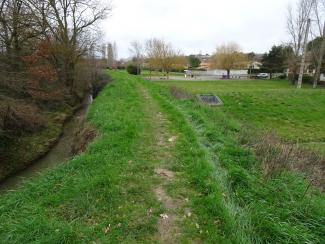 Digue du Flouquet à Beaupuy