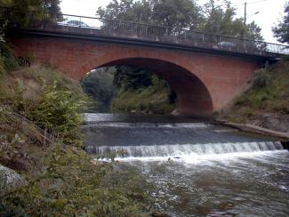 Photo du pont de la RD14 sur l'Hers