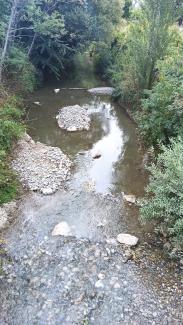 photo du Girou après les travaux à Gargas