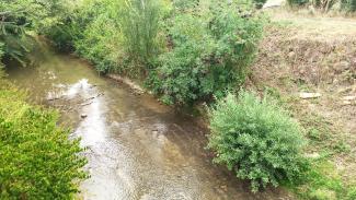 photo du Girou avant les travaux à Gargas