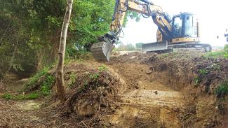 photo du Dagour avant les travaux de restauration