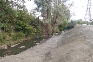 Photo du Girou après travaux à Lapeyrouse-Fossat et Bazus en 2015 