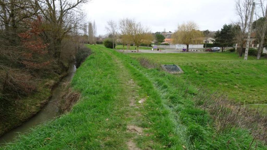 Digue du Flouquet à Beaupuy